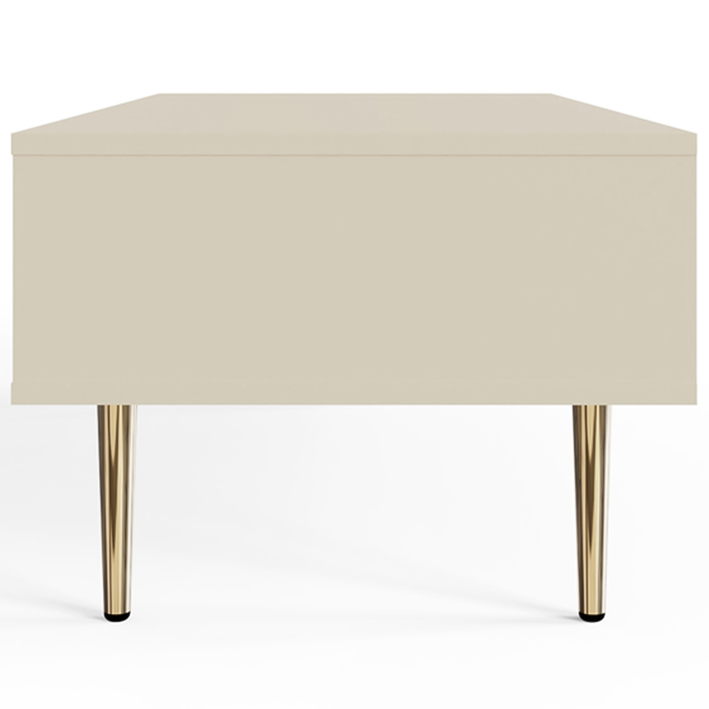 GFW Azariah 2 Drawer Ivory Coffee Table Image 5