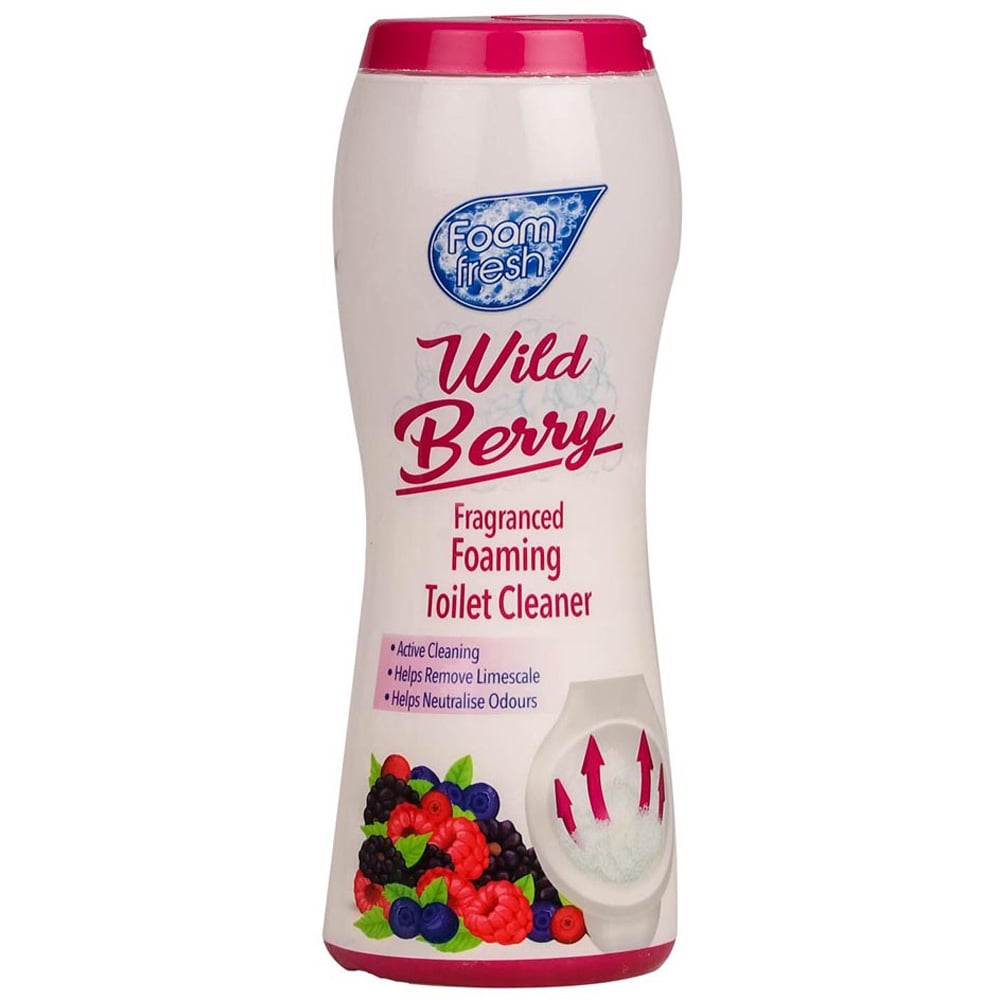 Foam Fresh Fragranced Foaming Toilet Cleaner - Wild Berry Image