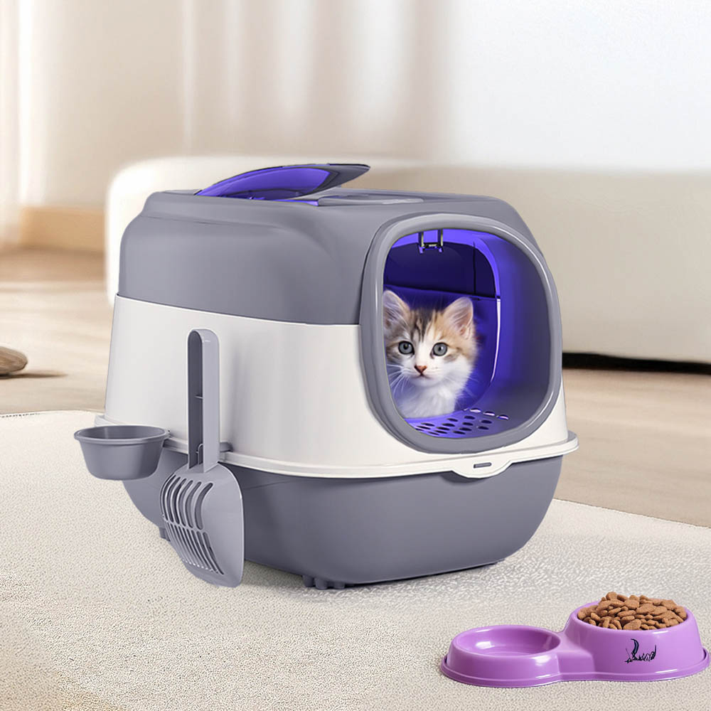 H&O Direct Enclosed Cat Litter Box Image 2