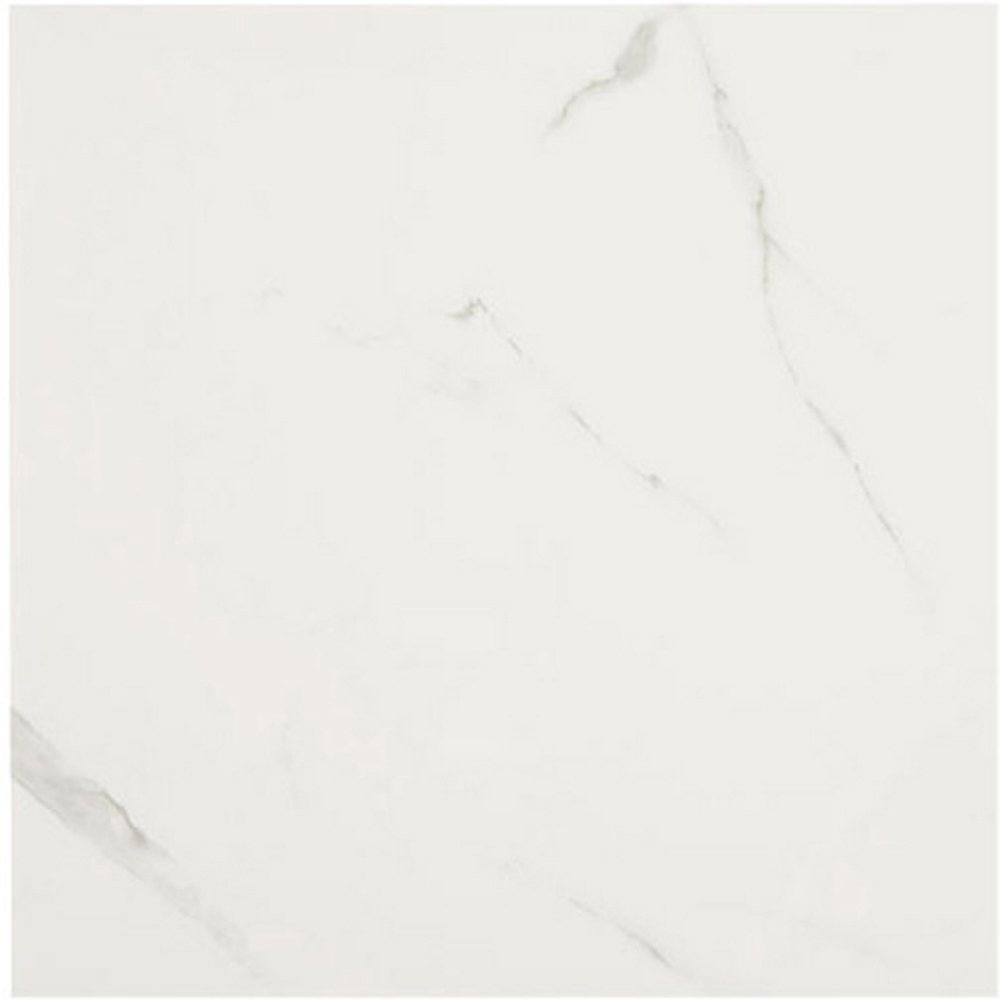 Living and Home Marble Patterned White PVC Self Adhesive Wall Sticker 10 Pack Image 2