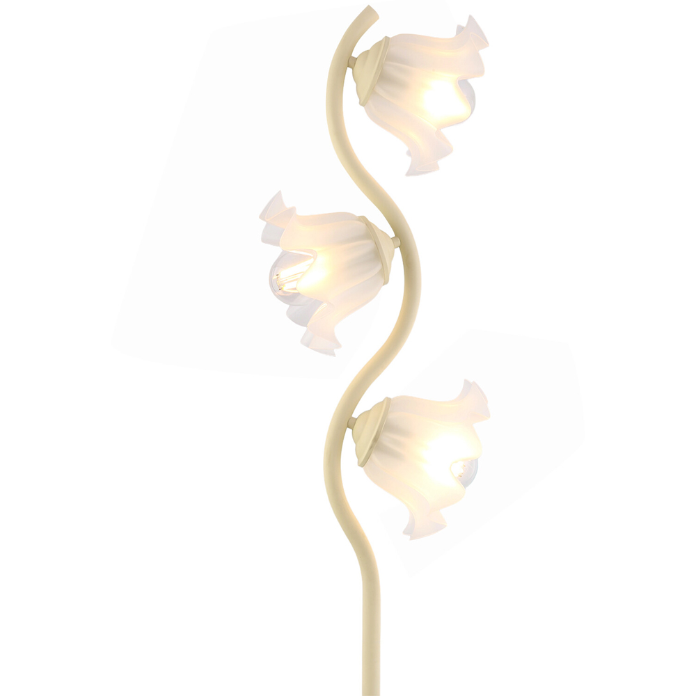 Evelyn Floor Lamp White Image 3