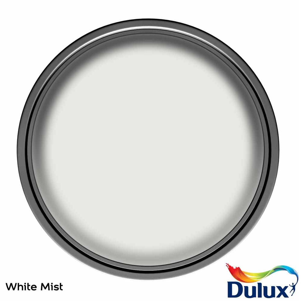 Dulux Simply Refresh Walls and Ceilings White Mist Matt One Coat Emulsion Paint 2.5L Image 3