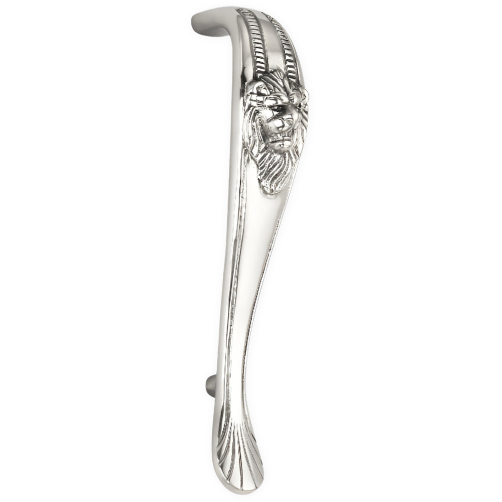 Spira Brass Lion Chrome Cabinet Pull Handle 250mm Image