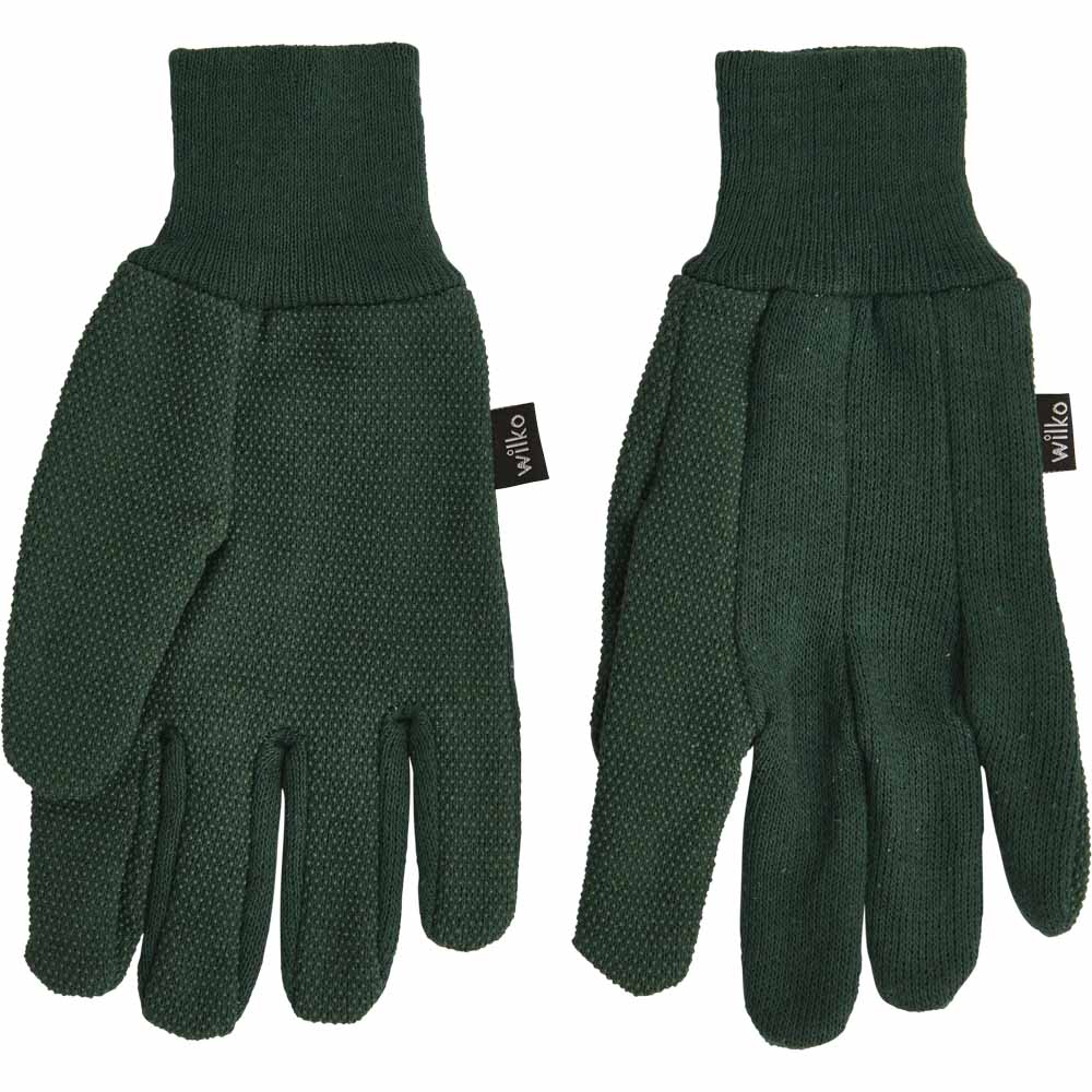 Wilko Large Jersey Garden Gloves 3 Pack Image 3
