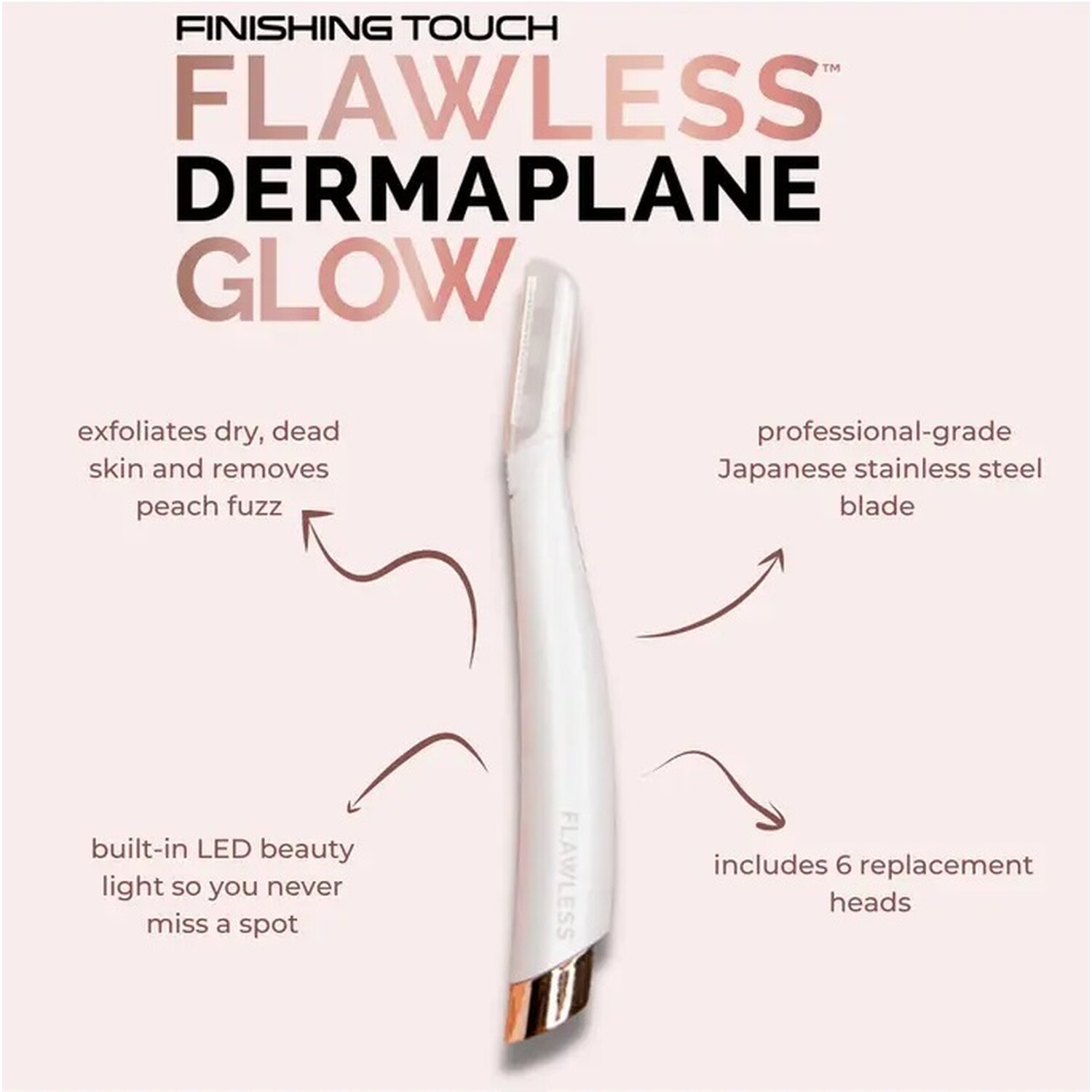 Finishing Touch Flawless Dermaplane Glow - White Image 2