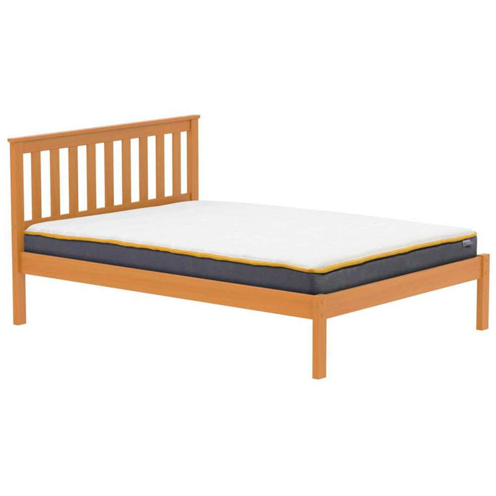 Denver Small Double Pine Wooden Bed Image 3