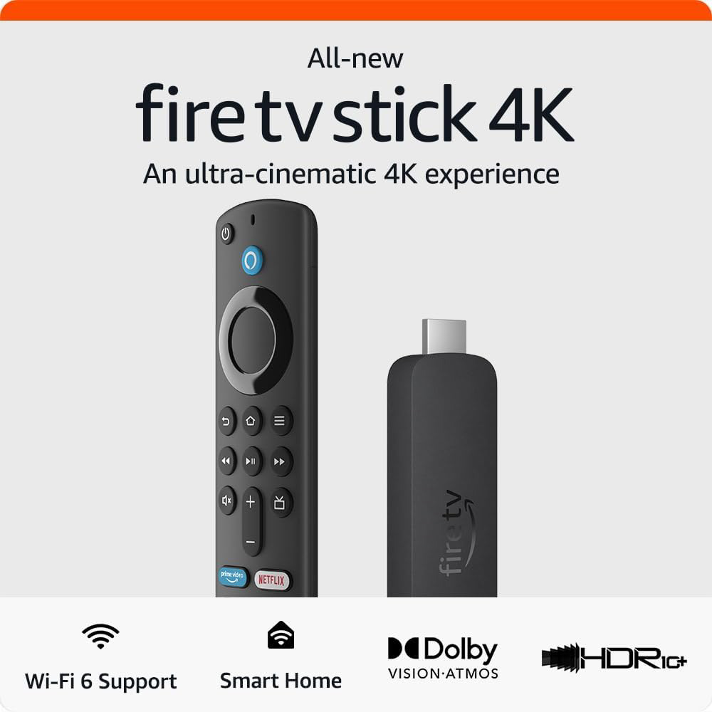 Amazon 4k Fire TV Stick with Alexa Voice Remote Image 2