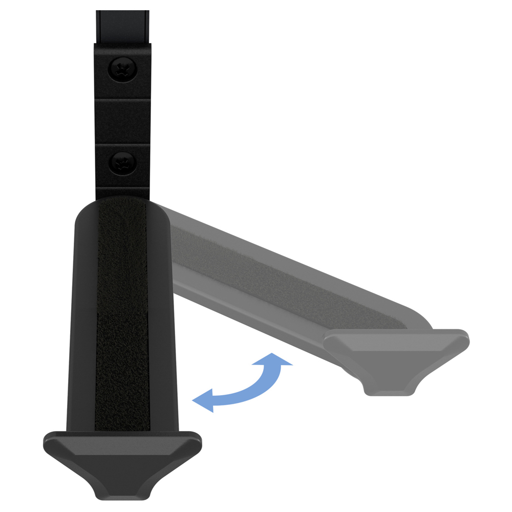 AVF Black Universal Soundbar Attachment Kit Image 5