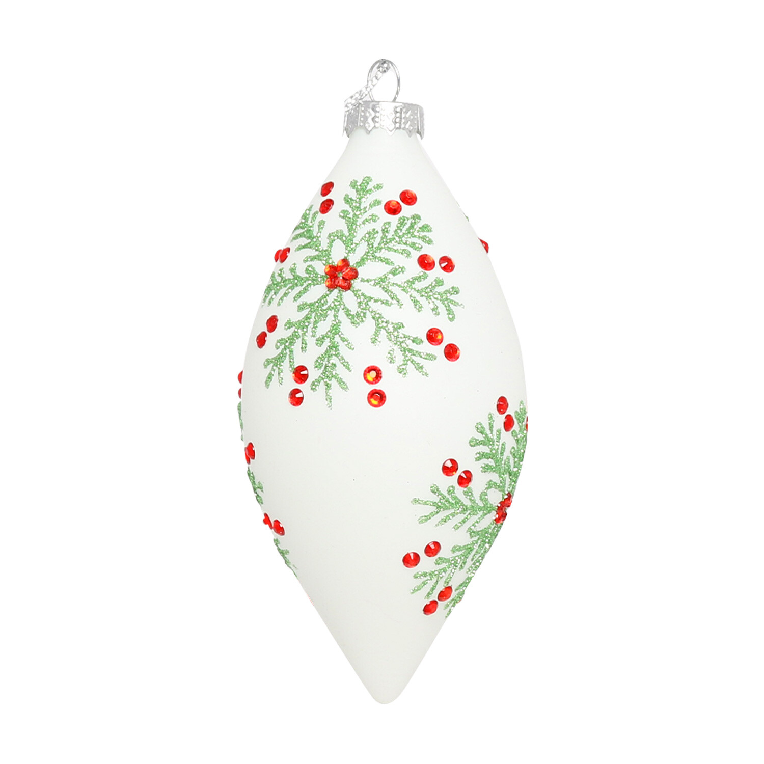 Holly Design Droplet - White Image