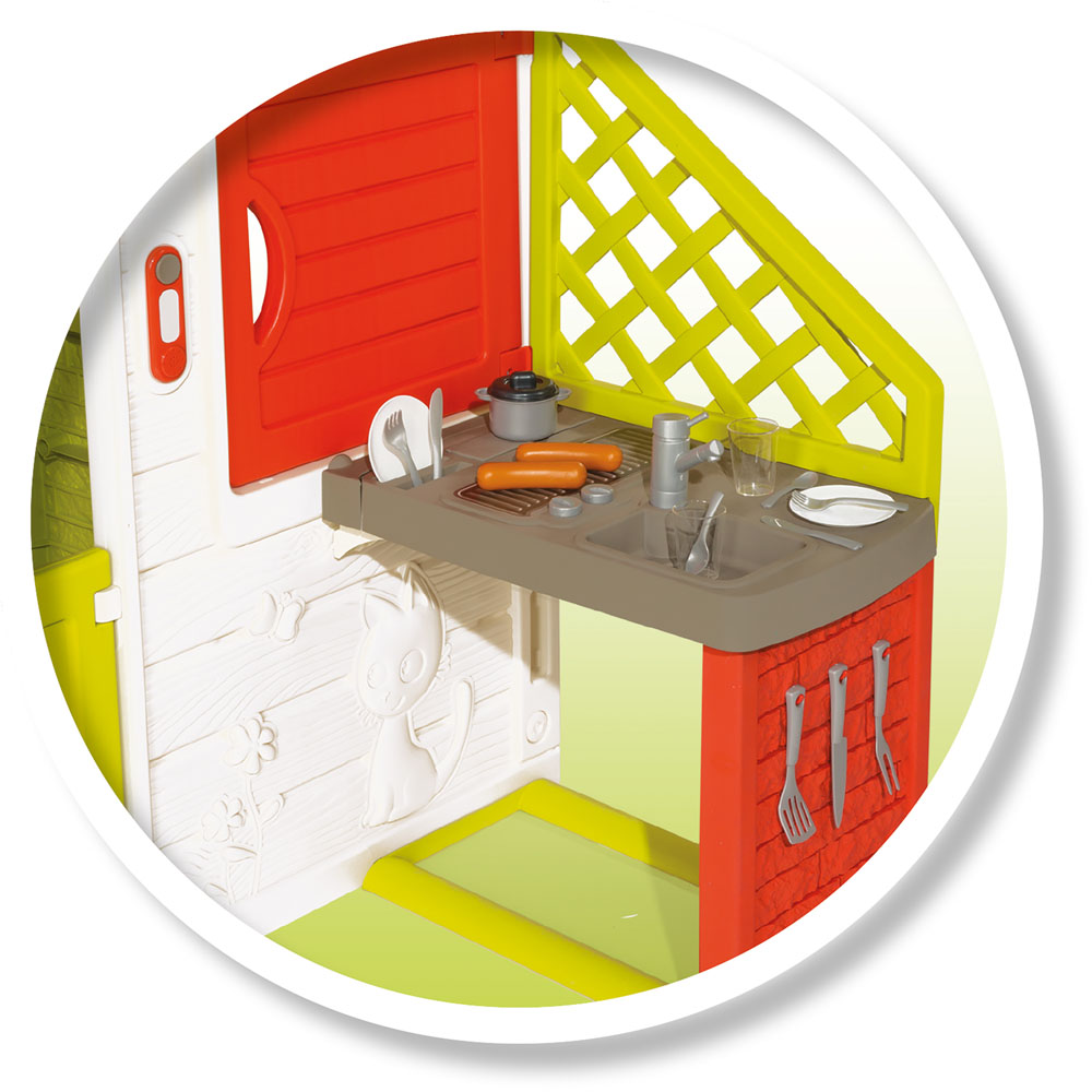 Smoby Neo Friends Playhouse and Kitchen Image 3