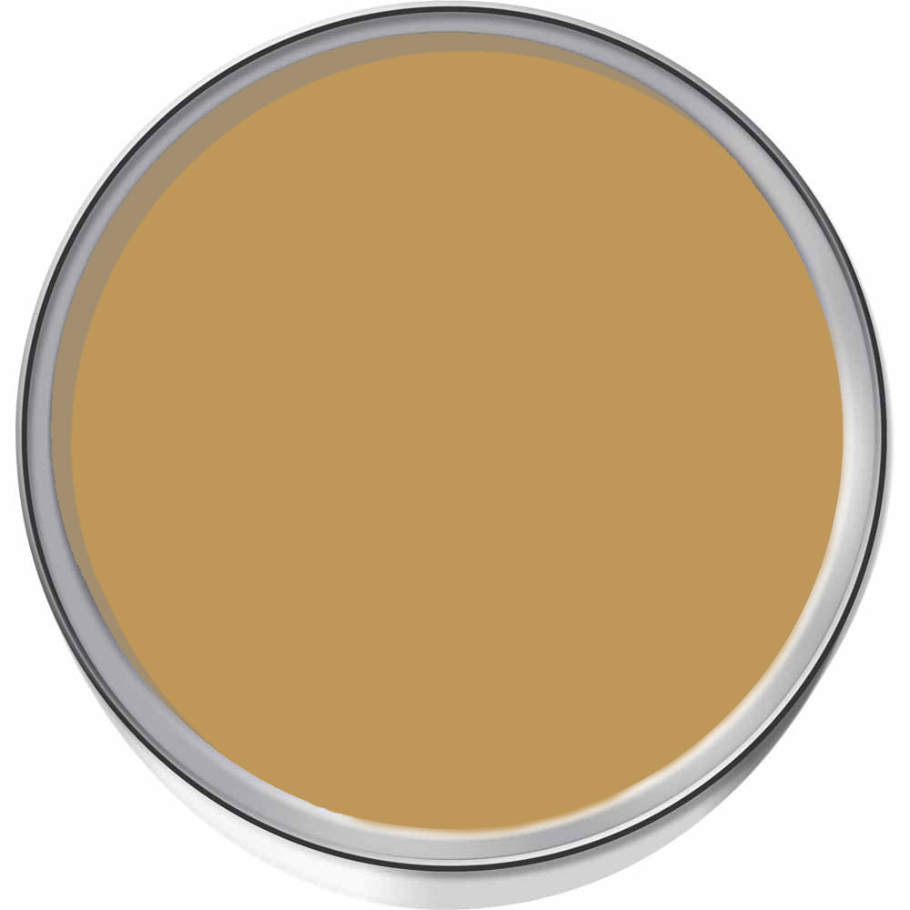 Dulux Heritage Walls and Ceilings Brushed Gold Velvet Matt Emulsion Paint 1L Image 3