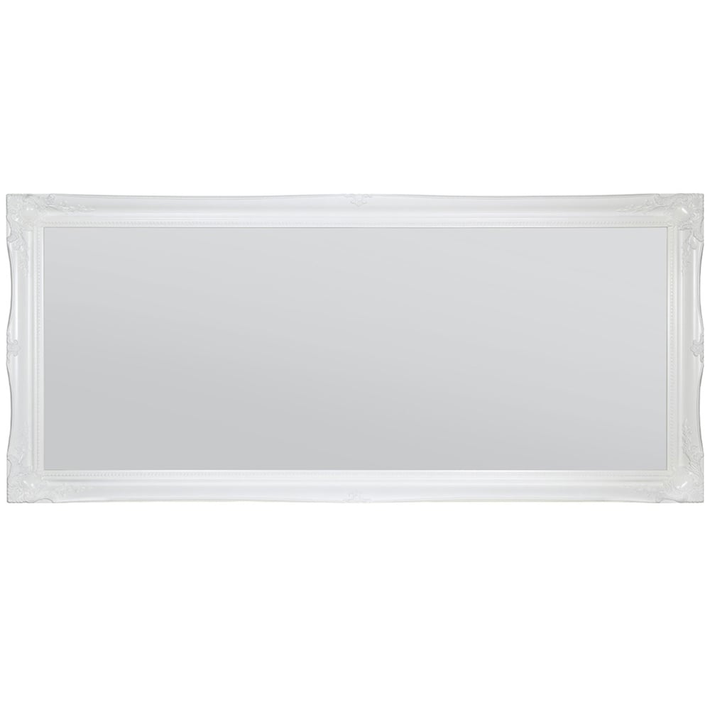Hamilton White Shabby Chic Design Large Dress Mirror 165 x 75cm Image 4