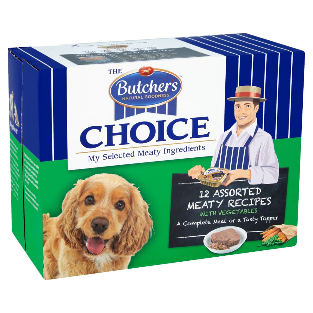 Butcher's Choice Traditional Recipes Dog Food Trays 12 x 150g Image