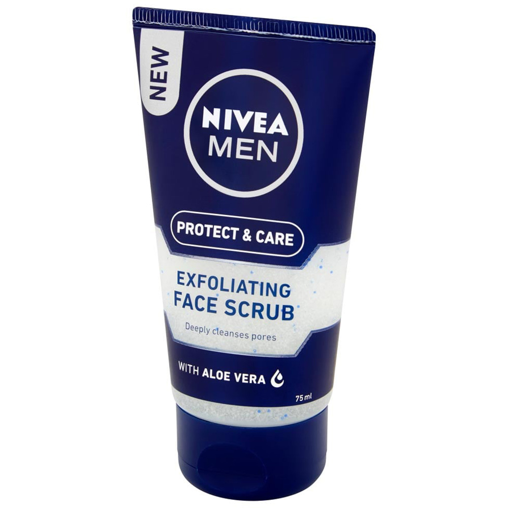 Nivea Men Protect & Care Exfoliating Face Scrub 75ml Image 2