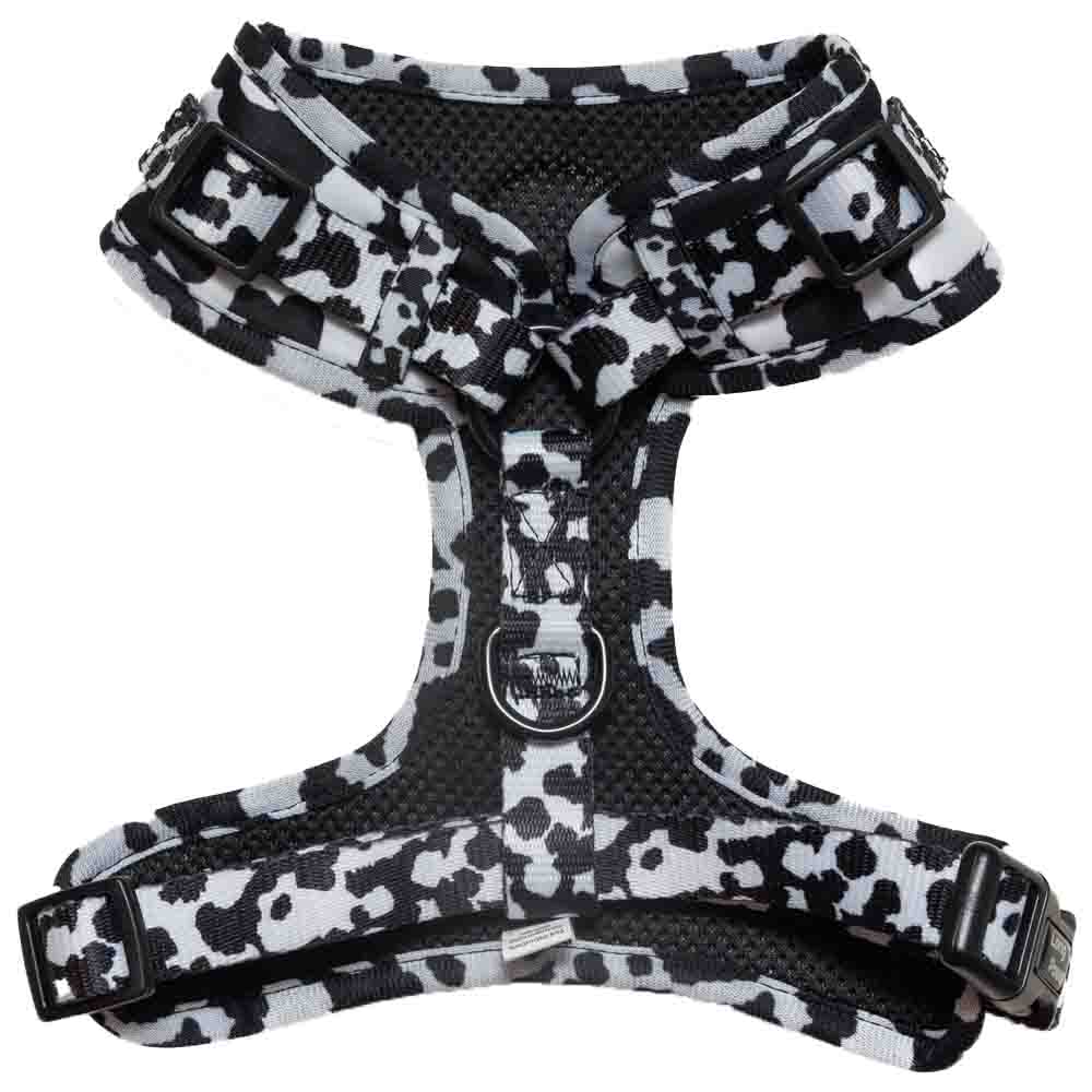 Long Paws Funk the Dog Medium Cow Print Harness Image 3