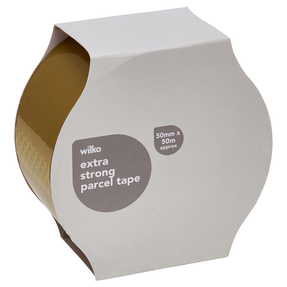 Wilko Extra Strong Parcel Tape 50mm x 50m Wilko
