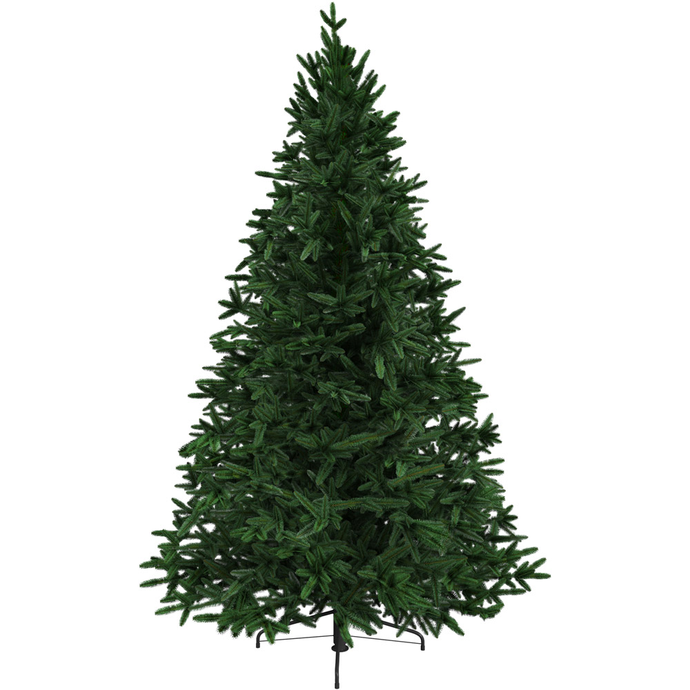 Charles Bentley Luxury Hinged Artificial Christmas Tree 7.9ft Image 1