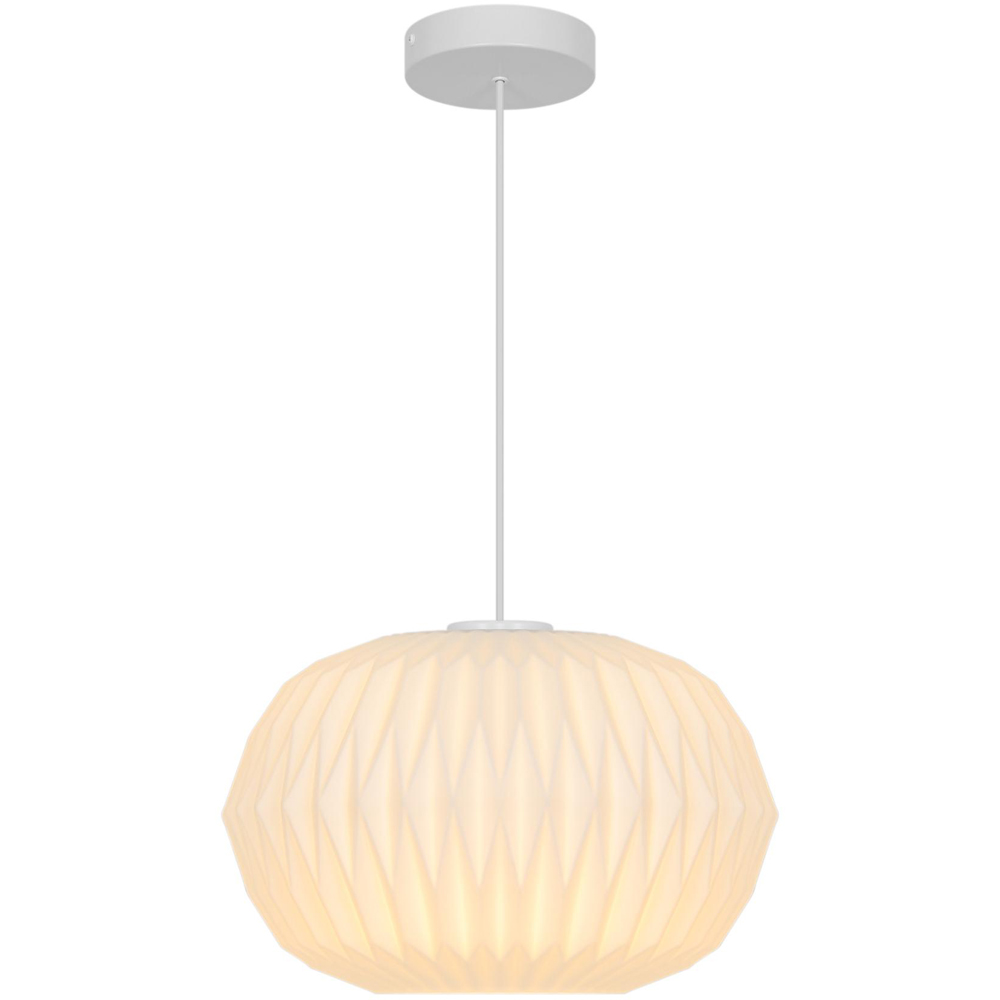 Nordlux Aviana Opal White Pendant Light Image 1
