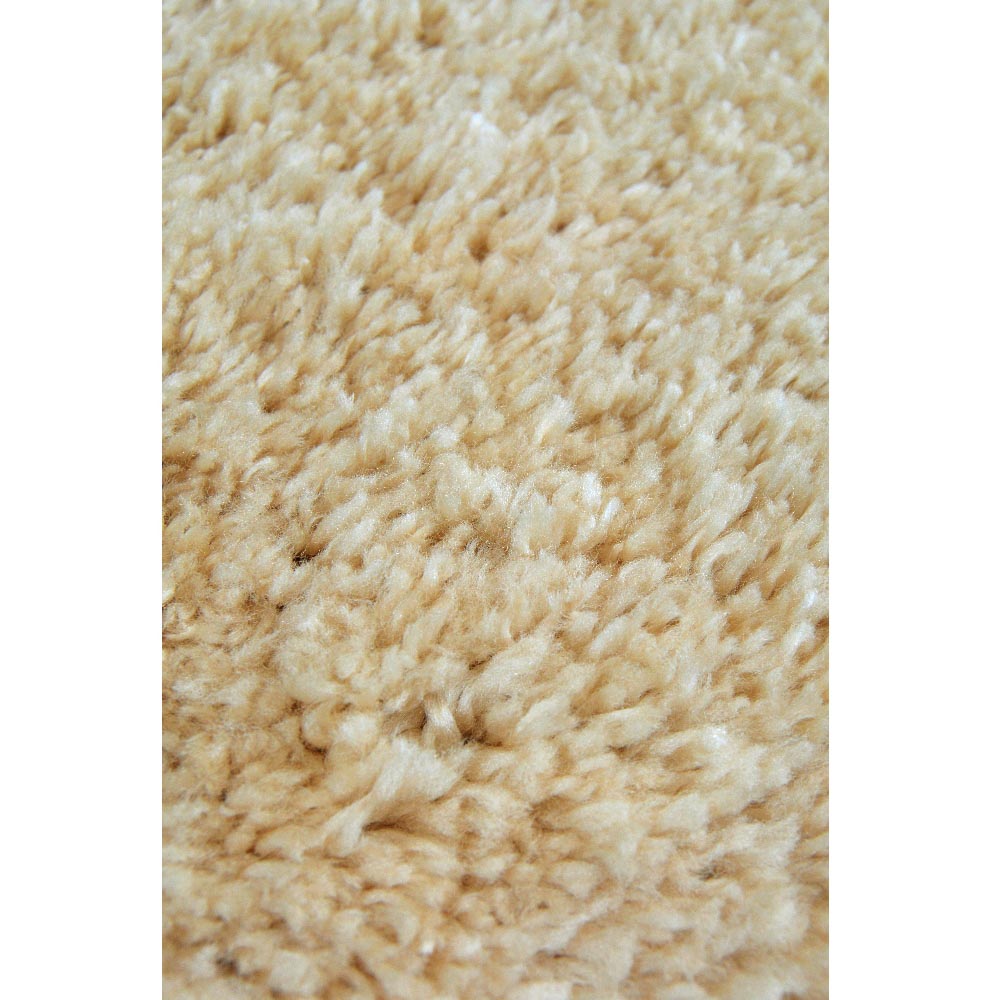 Homemaker Honey Snug Plain Shaggy Rug 60 x 200cm Image 2
