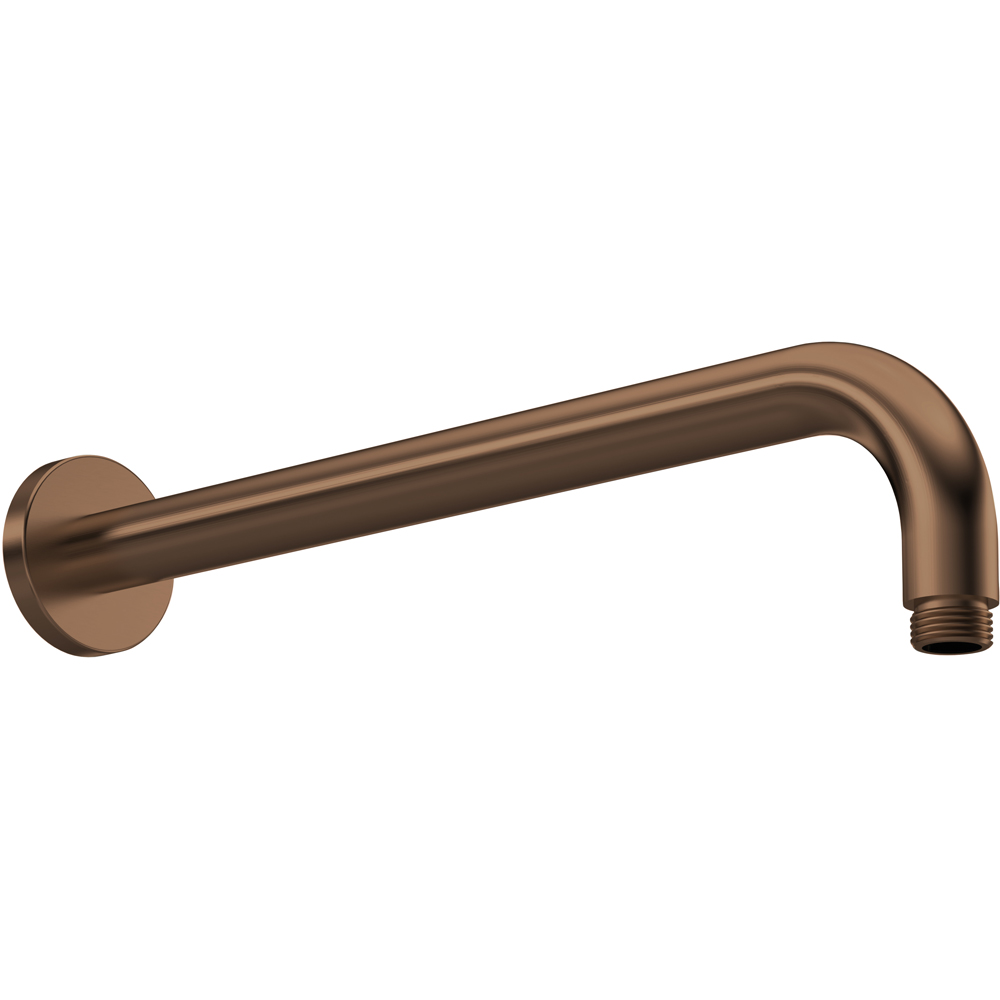 nuie Brushed Bronze Wall Mounted Arm Image 1