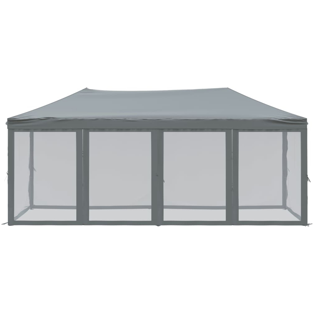 vidaXL 3 x 6m Anthracite Party Tent with Sidewalls Image 3