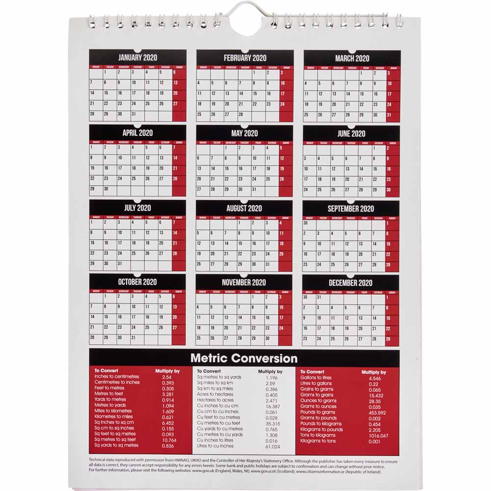 Wilko Calendar Commercial Wilko