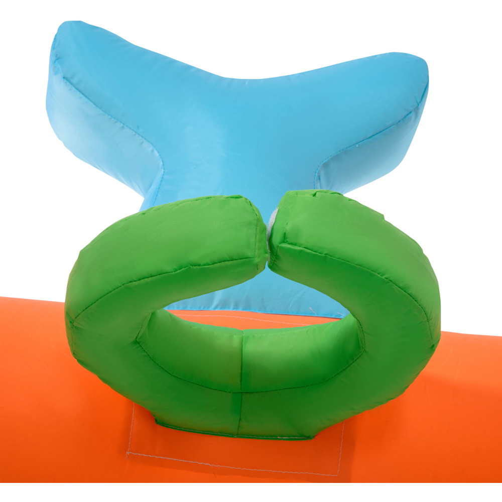 Outsunny Kids 5 in 1 Inflatable Bouncy Castle with Climbing Wall Image 3