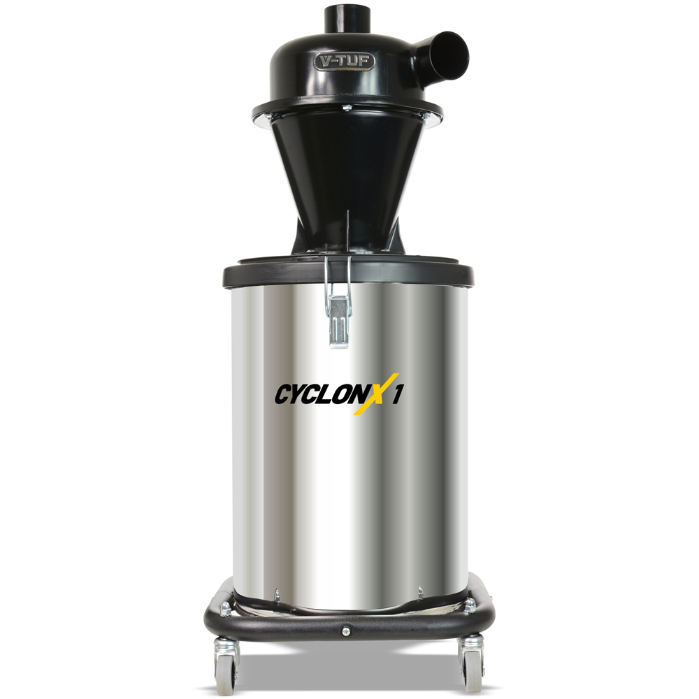 V-TUF Cyclonix 3 Cyclonic Separator Tank 76L with 38mm Hose Attachments ...