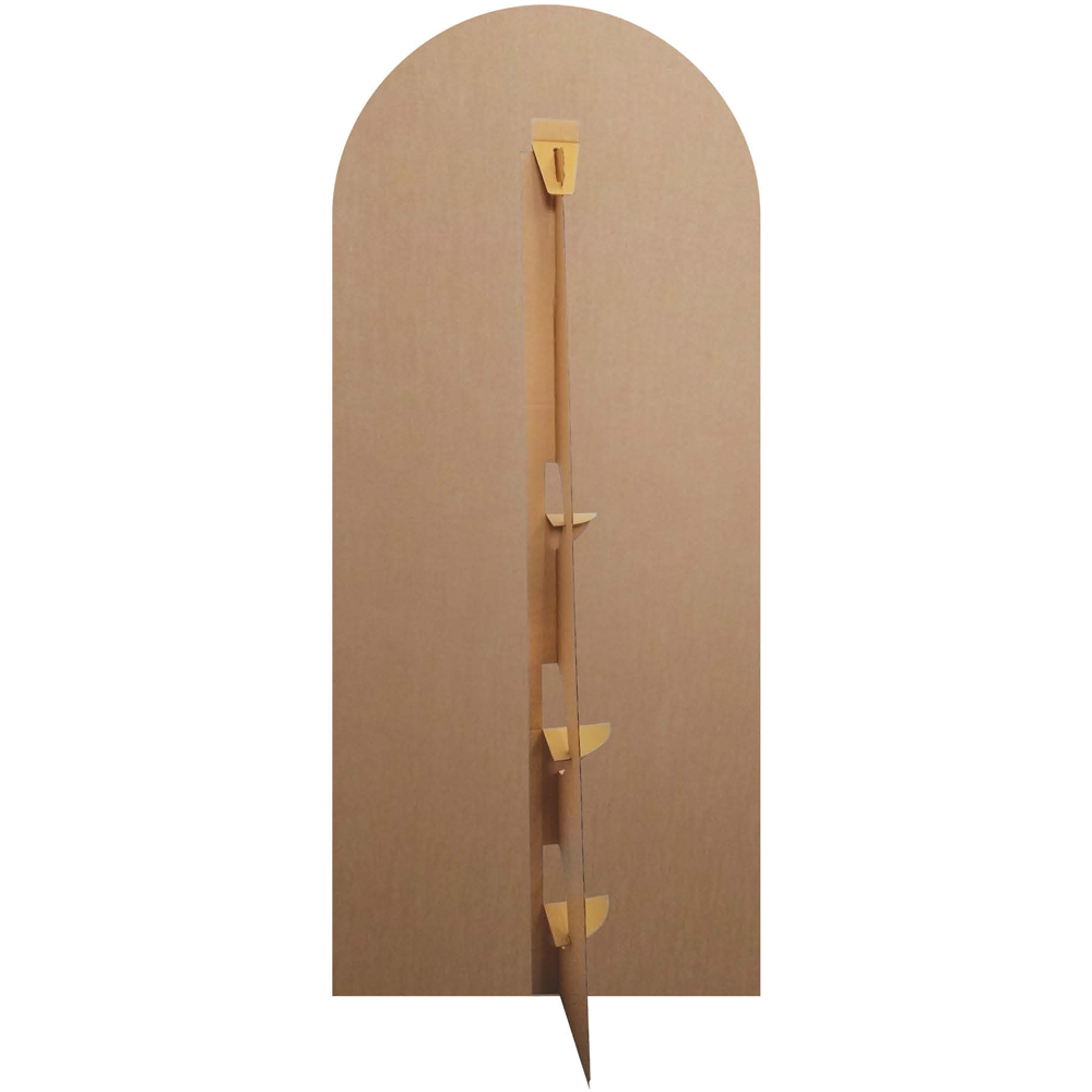 Star Cutouts Blush Pink Sailboard Cardboard Cutout 6.1ft Image 2