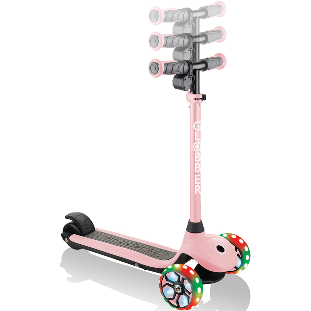 Globber E Motion 4 Plus Pastel Pink Kids Electric Scooter Image 4