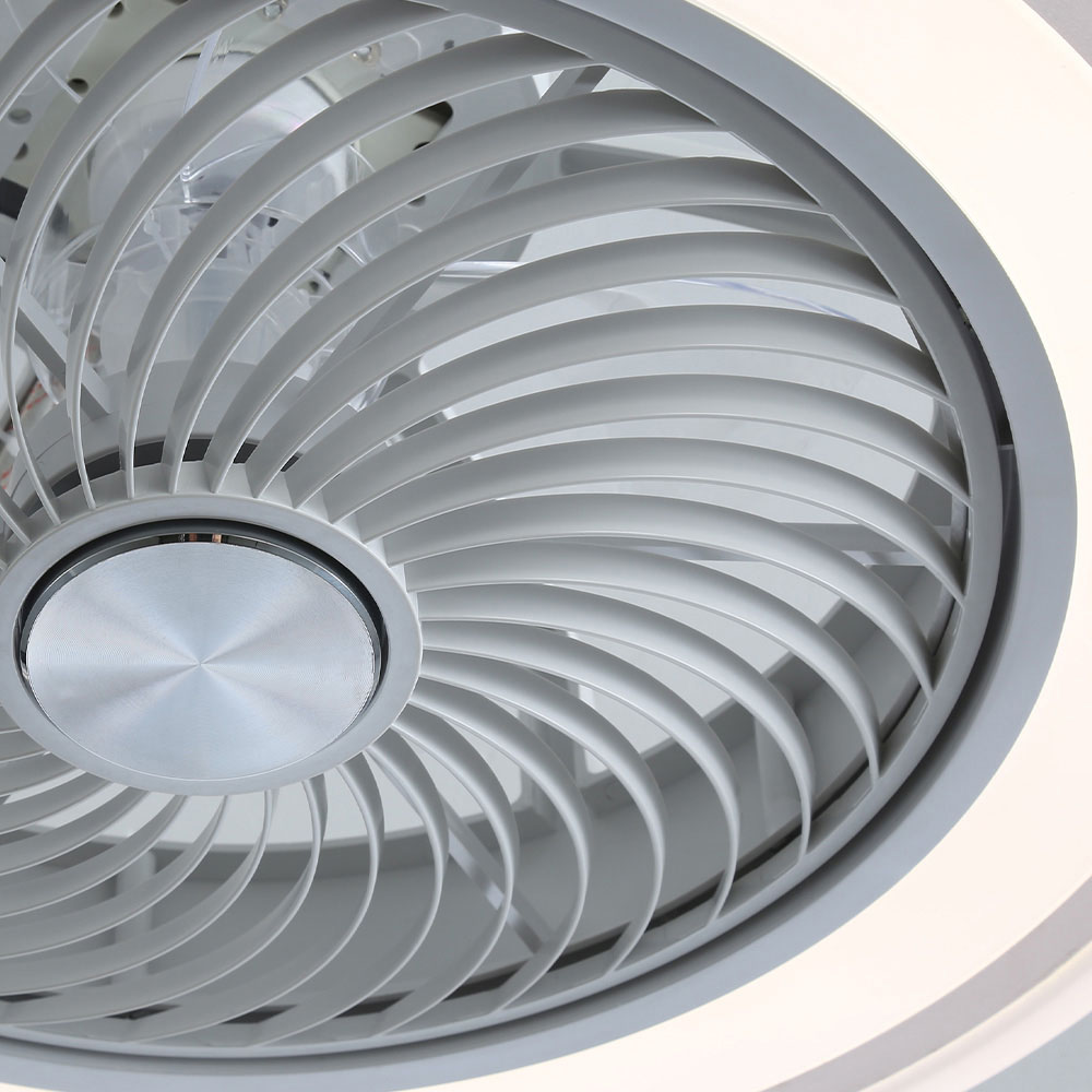 Living and Home Acrylic LED Ceiling Fan Light 21 inch Image 4