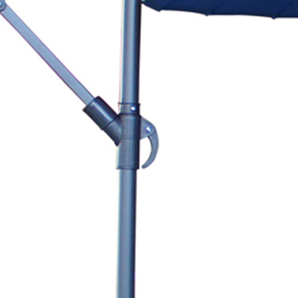 Royalcraft Blue Shanghai Hanging Cantilever Parasol 3m Image 5