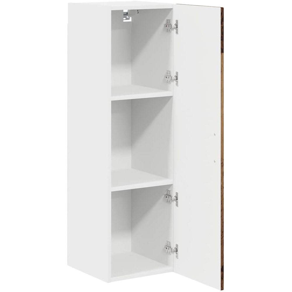 vidaXL Single Door Old Wood Kitchen Wall Cabinet Image 5
