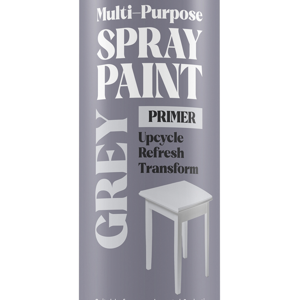 Simply Spray Paint Primer Grey 400ml Image 2