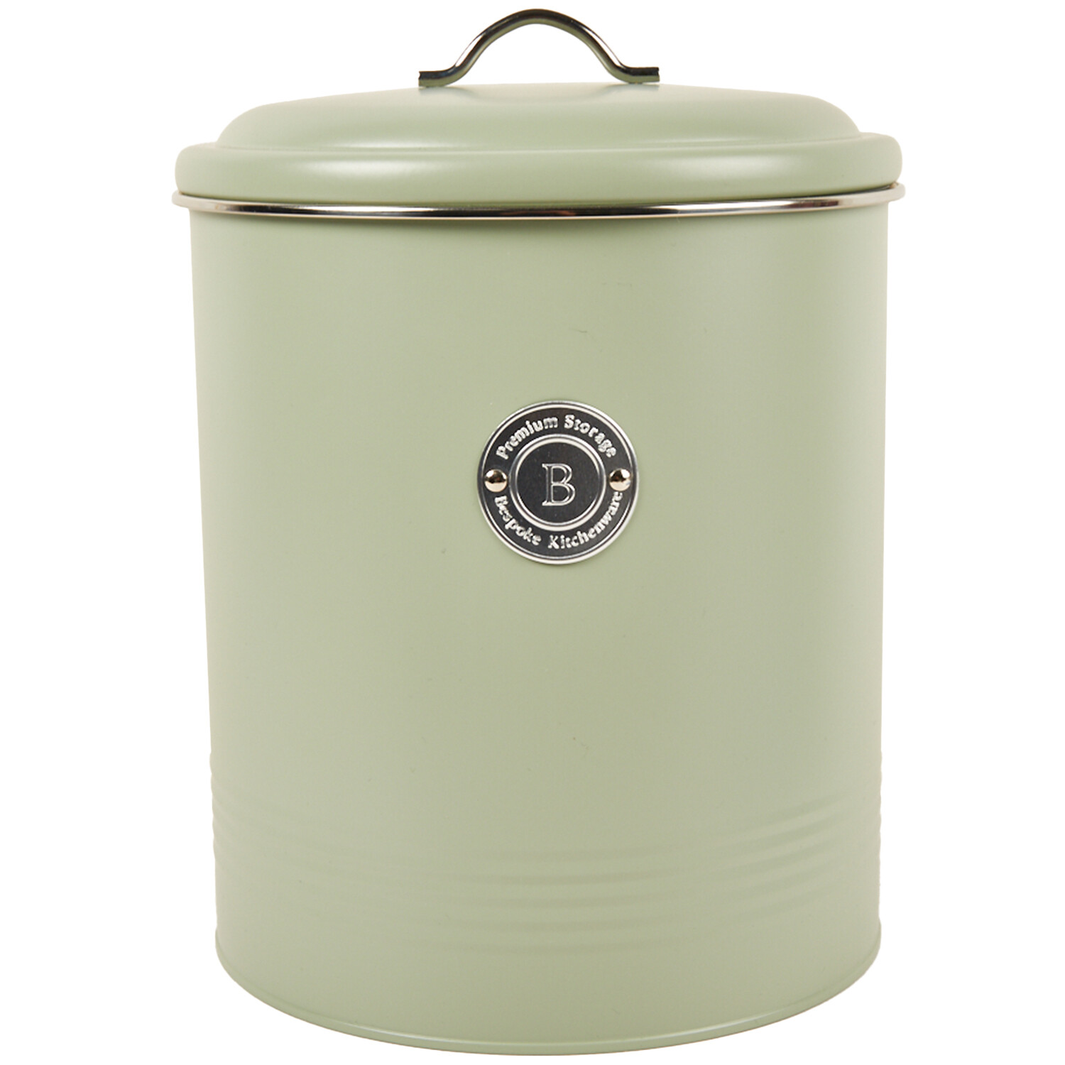 Ribbed Bread Canister - Sage Image 1