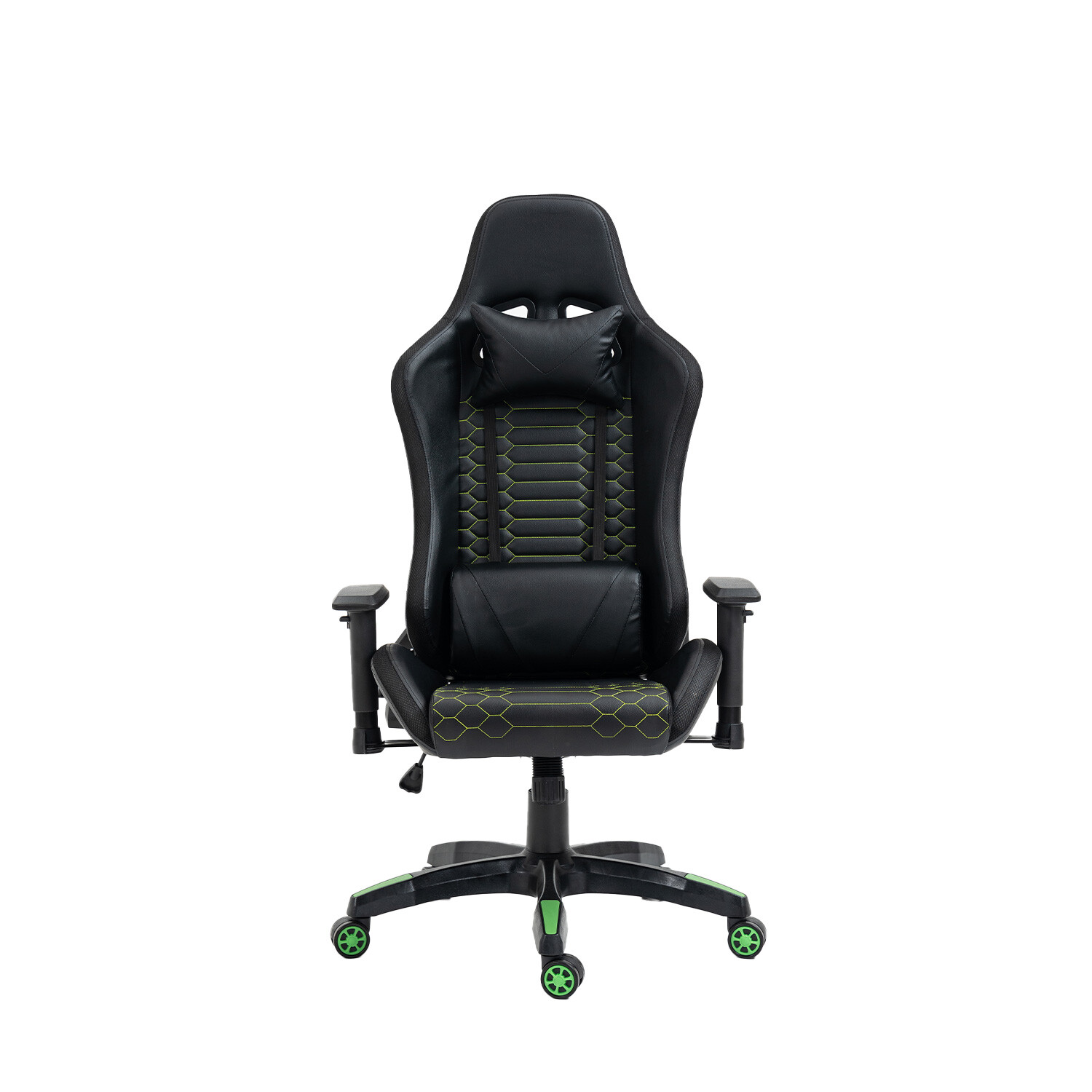 Triton LED Gaming Chair - Black Image 4