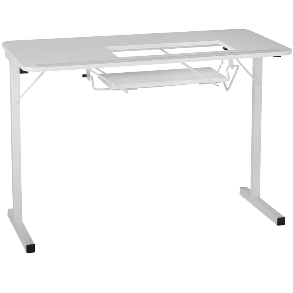 Arrow Cabinets 98601 White Fully Assembled Craft and Hobby Table Image 2