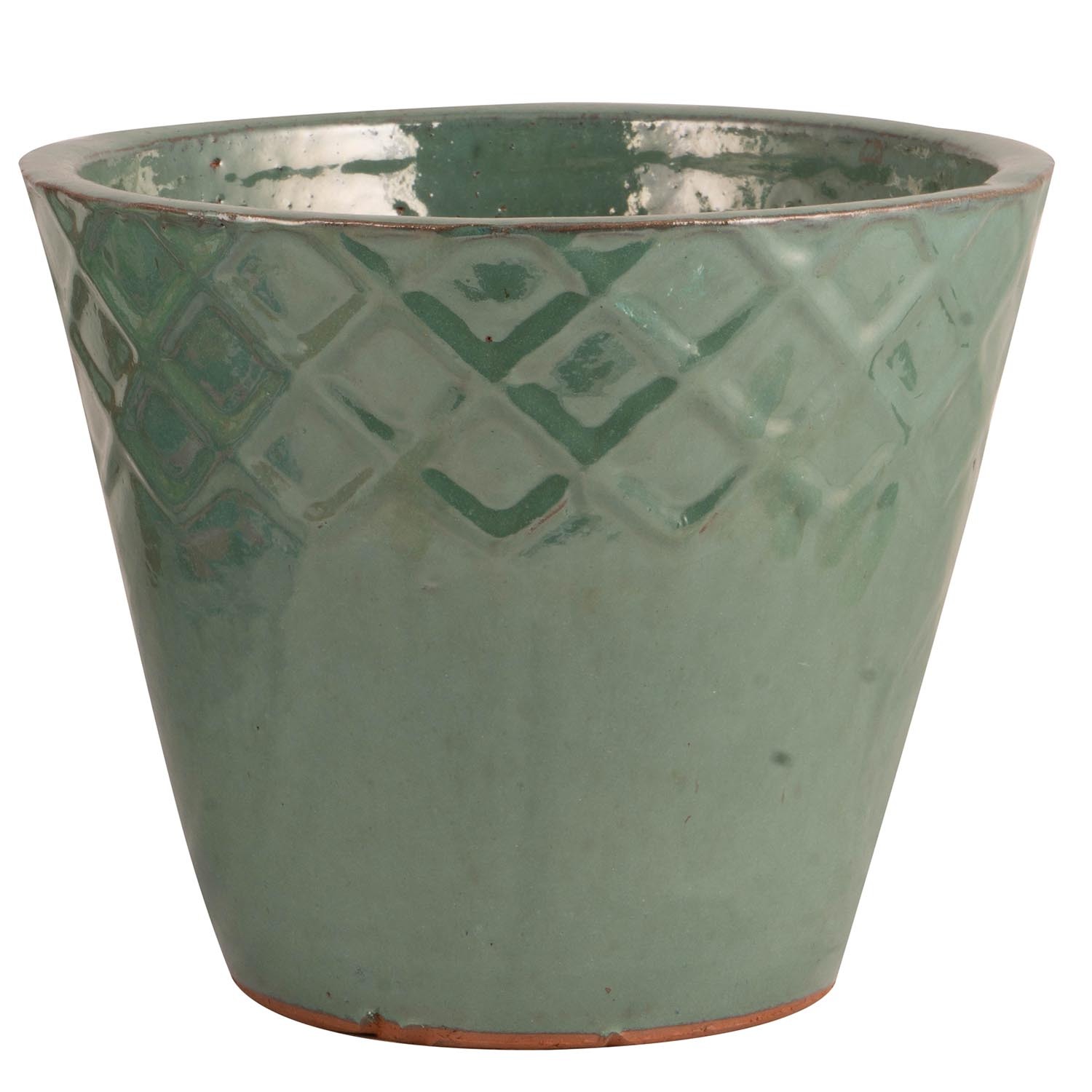 Mega Collections Celadon Glazed Aire Stackable Pot Image