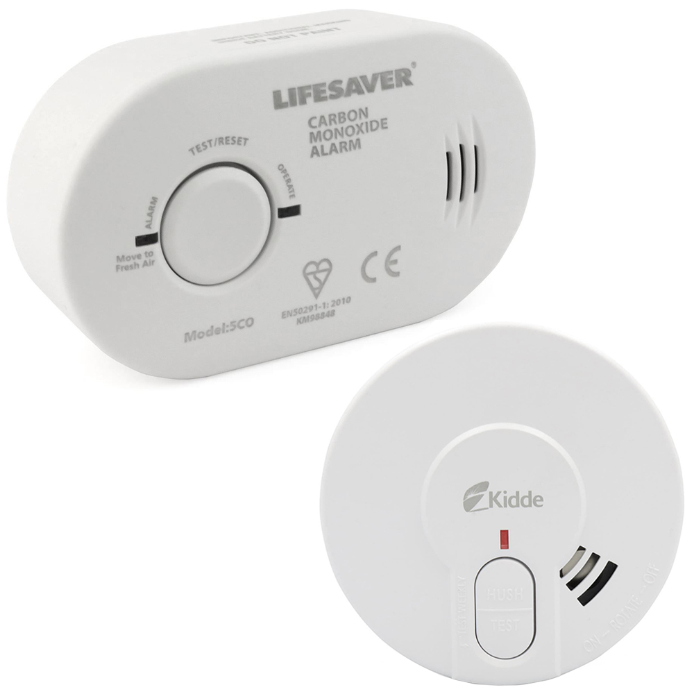 Kidde Optical Smoke and Carbon Monoxide Alarm Set Image 1
