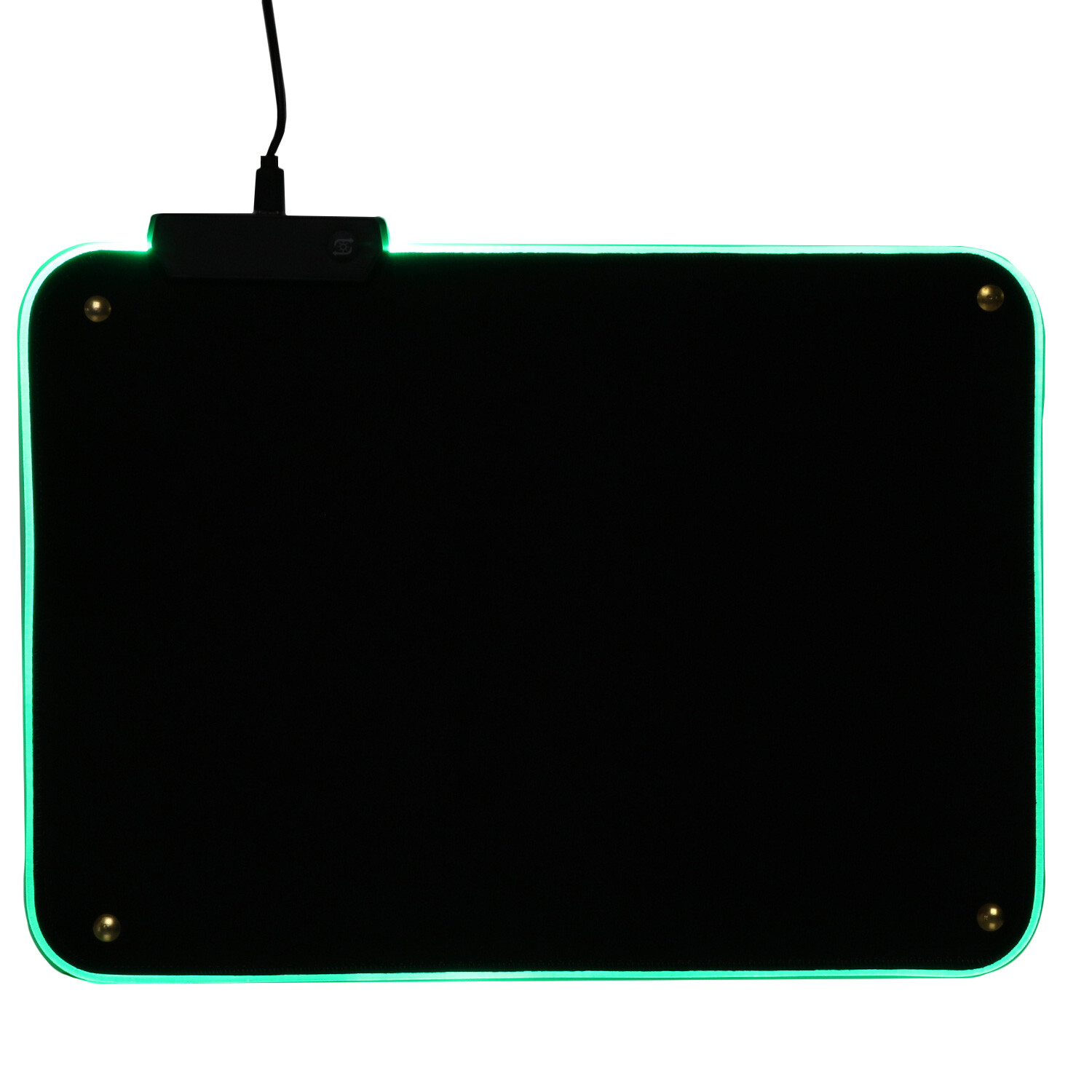 Black LED Gaming Mouse Pad Image 3