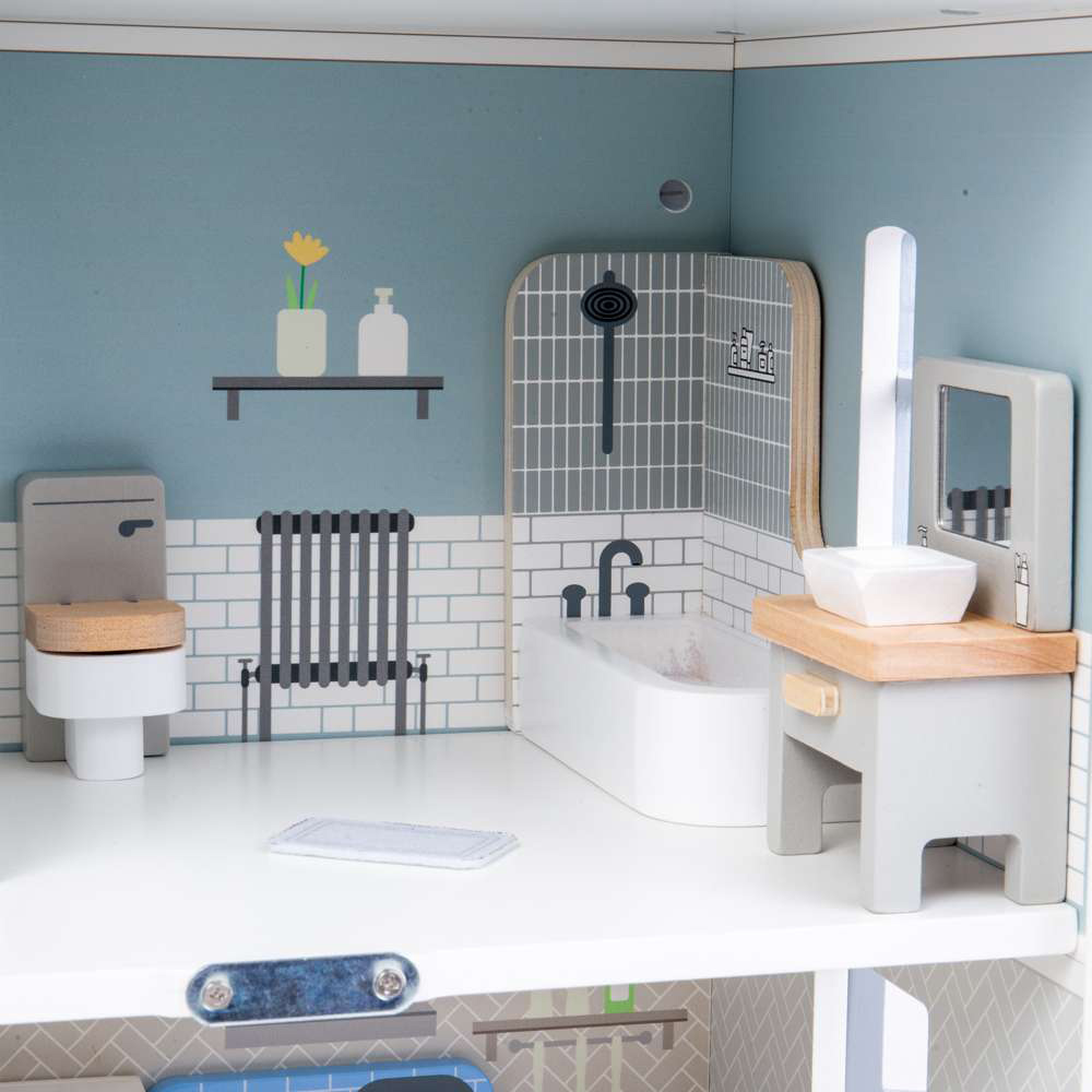 Bigjigs Toys Kids Dolls House Furniture Set 31 Piece Image 2