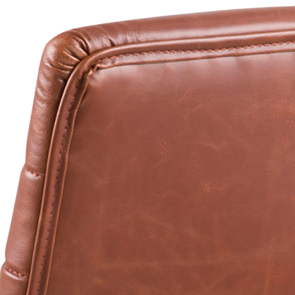 Florence Winslow Vintage Brandy Swivel Desk Chair Image 5