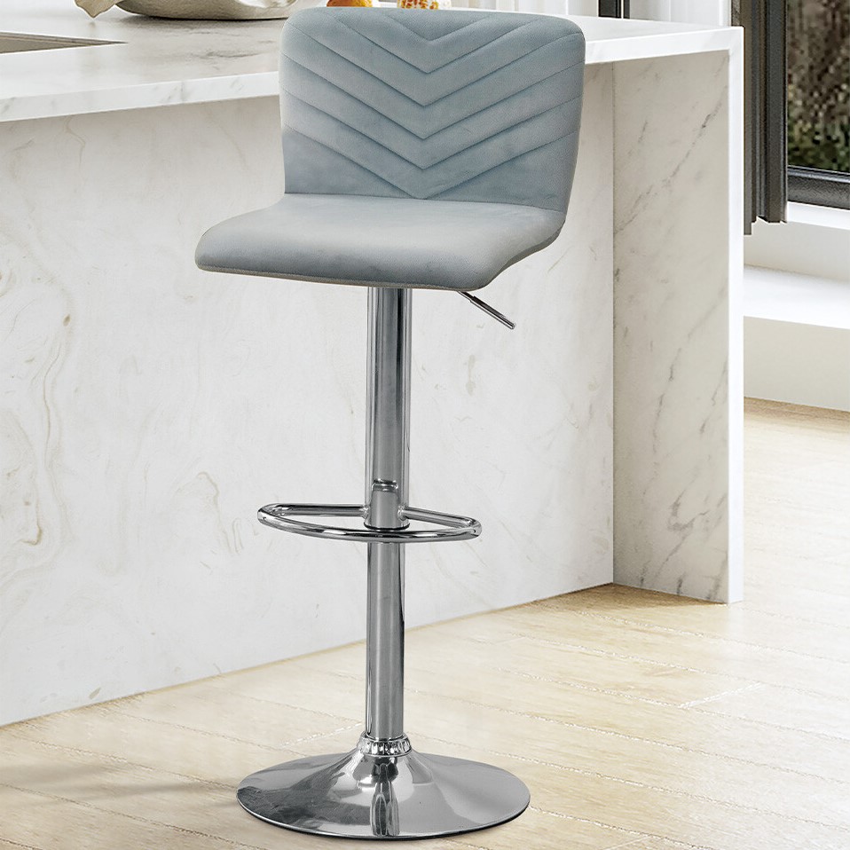 Clara Blue Bar Stool Image
