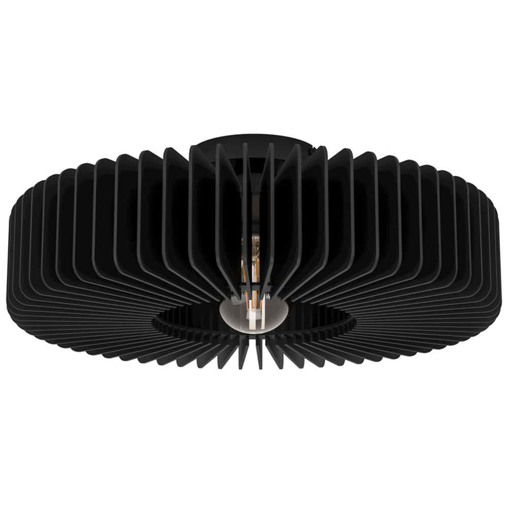 EGLO Palombaia Black Ceiling Light Image 1