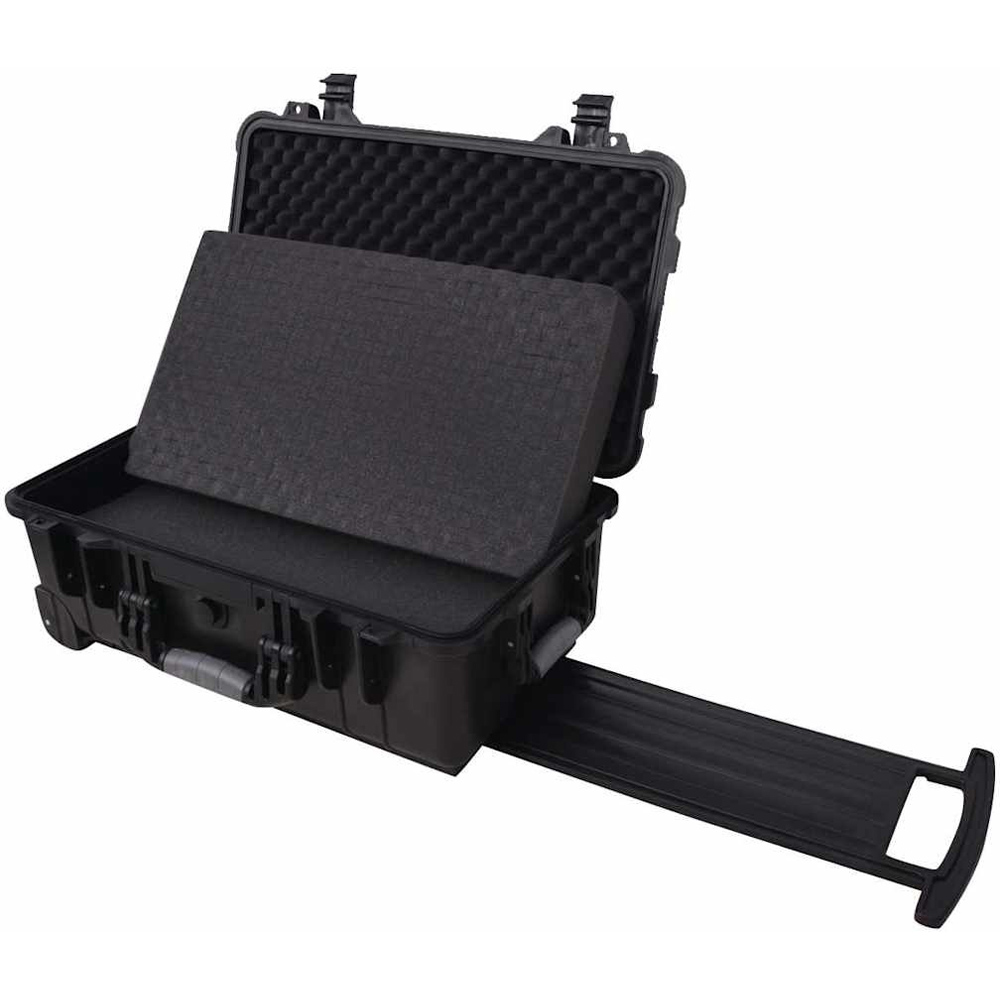Wallplus Black Pick and Pluck Foam Tool Equipment Case with Telescopic Handle Image 5