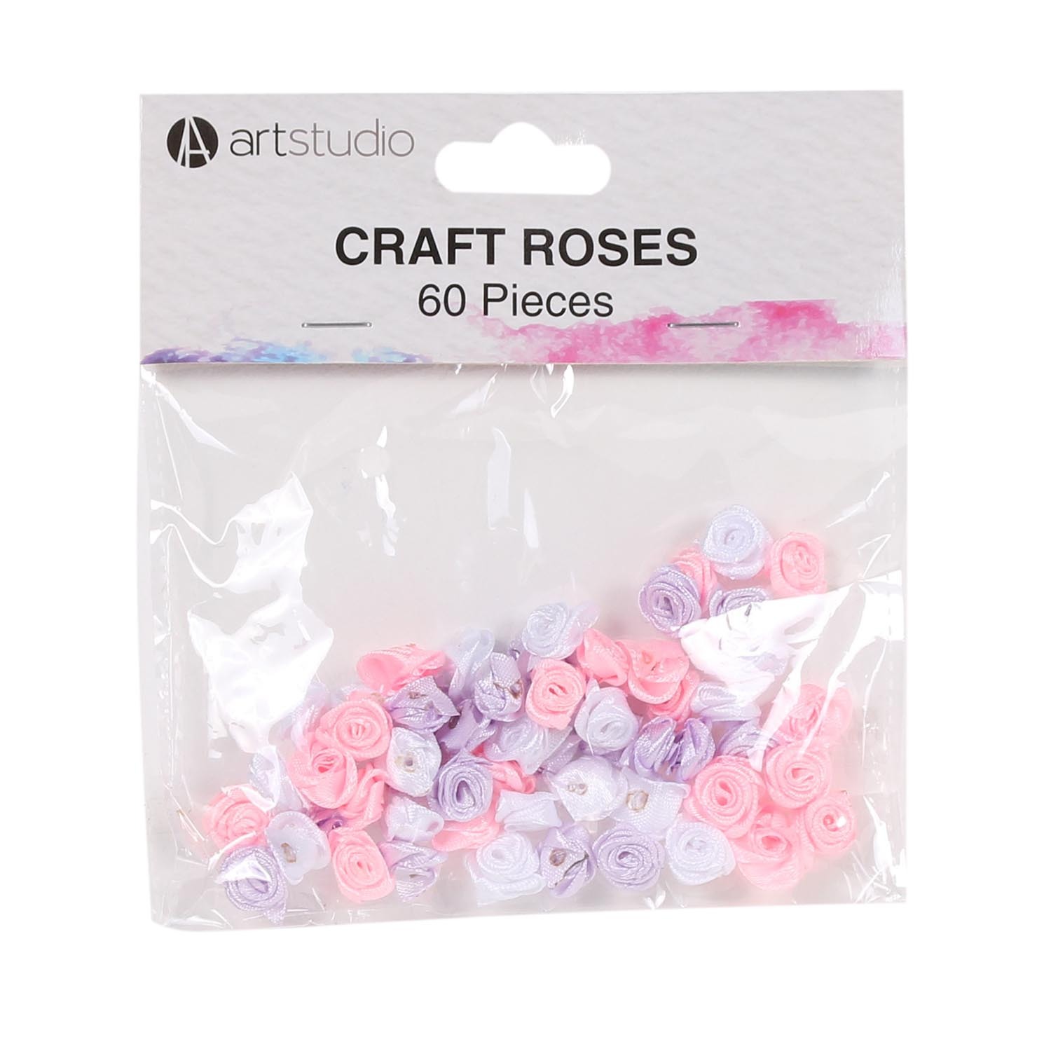 Pack of 60 Art Studio Craft Roses Image 2