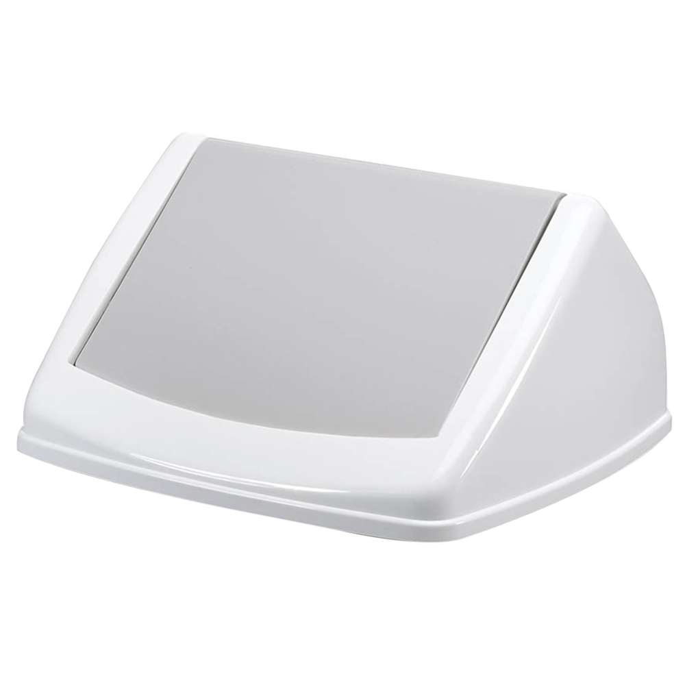 Durable Durabin Grey Square Flip Swing Bin Lid 40L Image 1