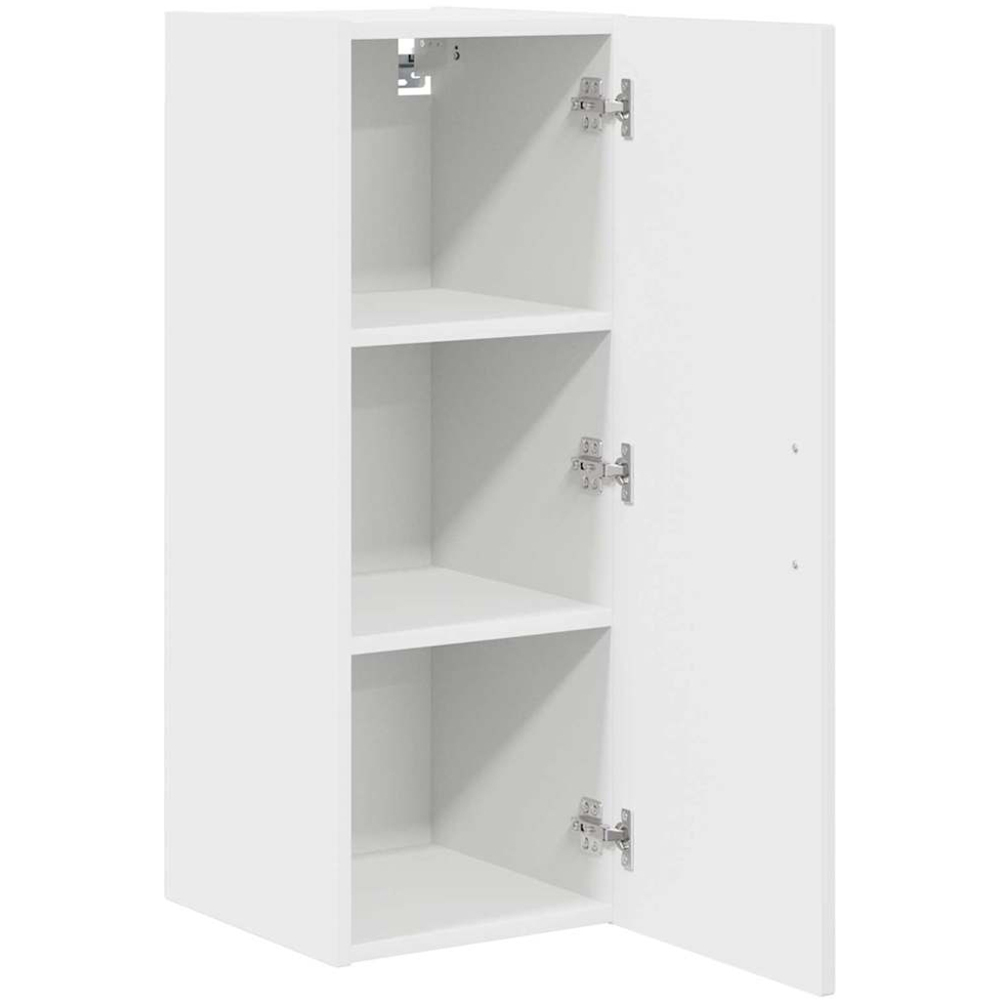 vidaXL Kalmar Single Door High Gloss White Wall Kitchen Cabinet Image 4