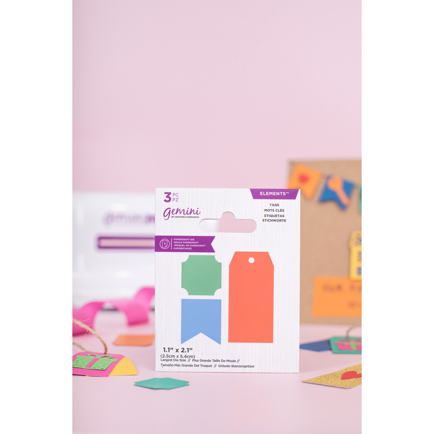 Crafter's Companion Gemini Mini Die Set - Tags Image 2