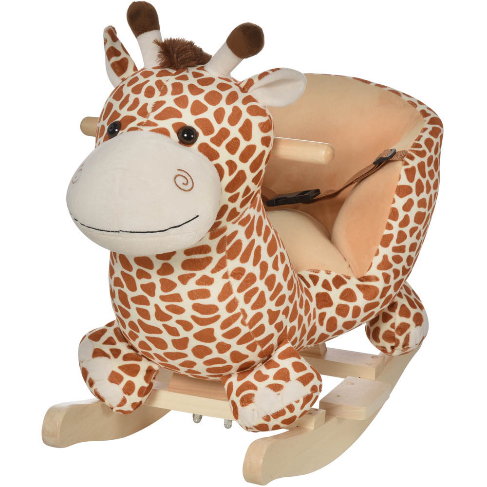 Tommy Toys Rocking Giraffe Baby Ride On Yellow Image 1